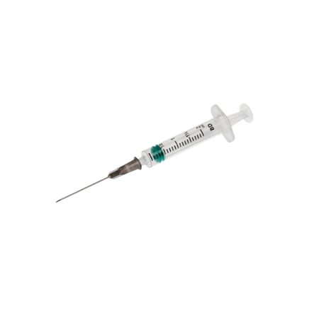 2 ml BD Luer-Lok™ Syringe with attached needle 23 G